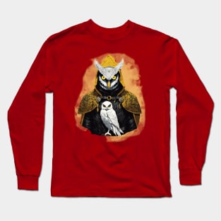 Strange Eagle Design Long Sleeve T-Shirt